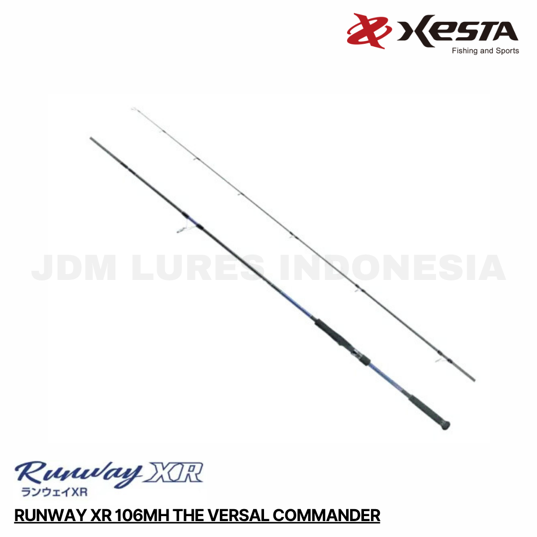 Xesta Spinning Rod Runway XR 106MH The Versal Comander