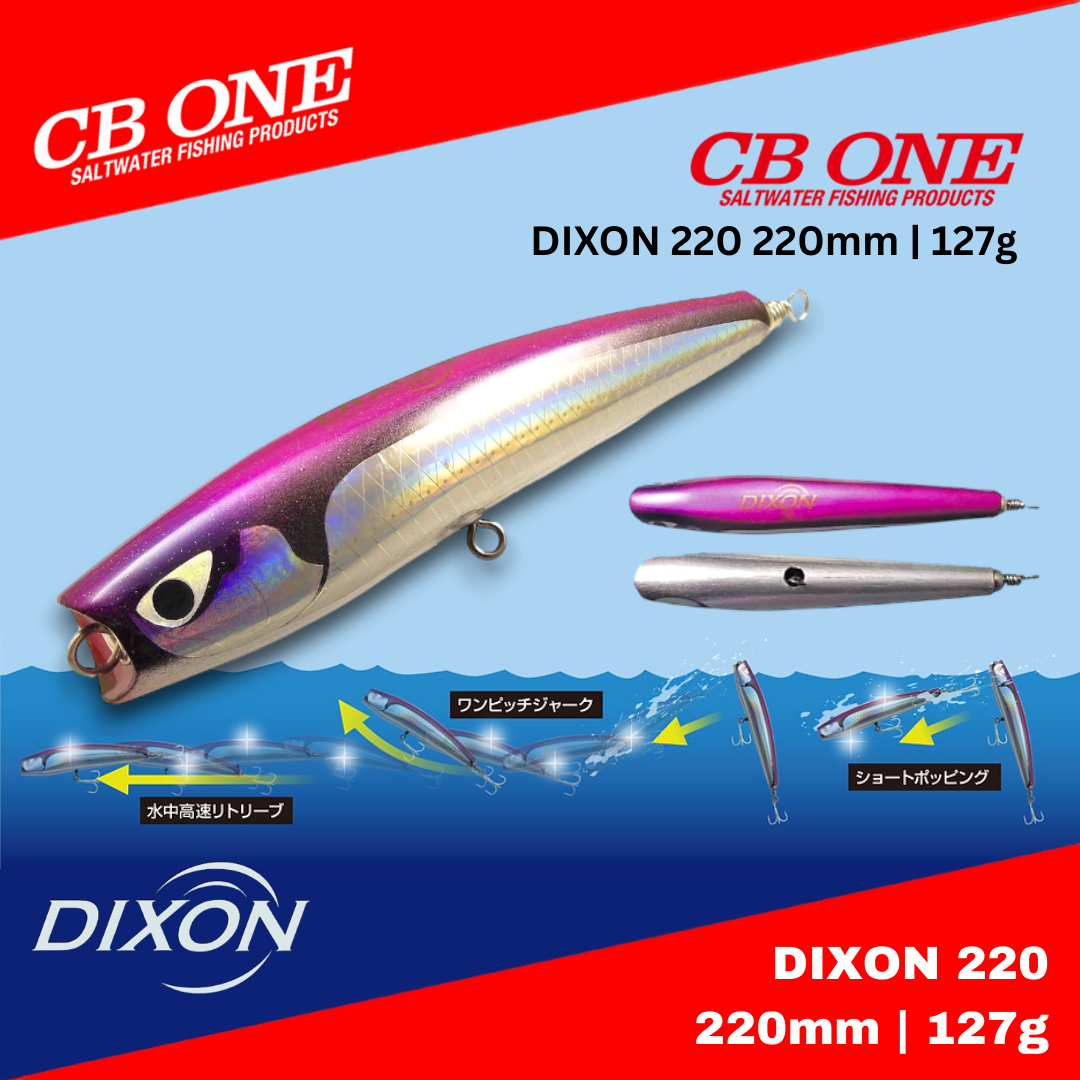 CB One Dixon 220 Swimming Popper 127g 220mm