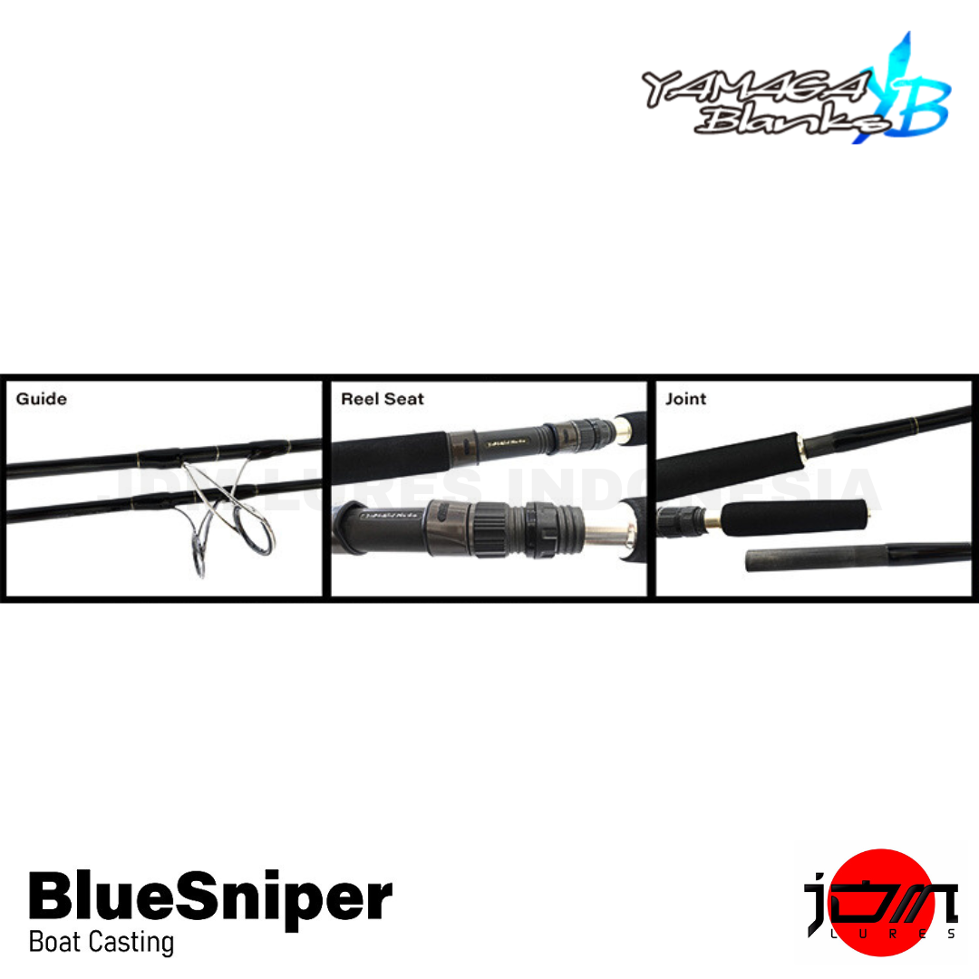 Yamaga Blanks Spinning Rod Blue Sniper 81/10 Blacky