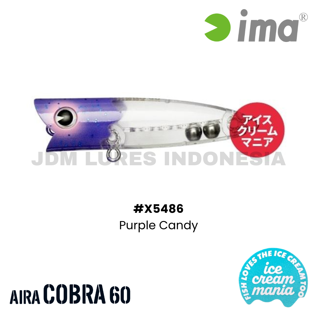 Ima Aira Cobra 60 Ice Cream Mania Pencil Popper 7g 60mm