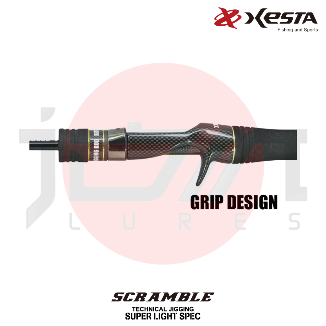 Xesta Rod Baitcast Scramble SLJ B67L-FS Power Torque Solid (7276)