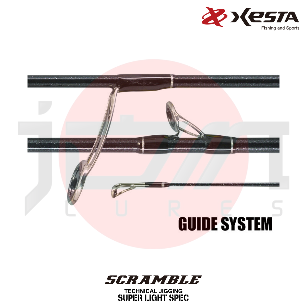 Xesta Rod Baitcast Scramble SLJ B67L-FS Power Torque Solid (7276)