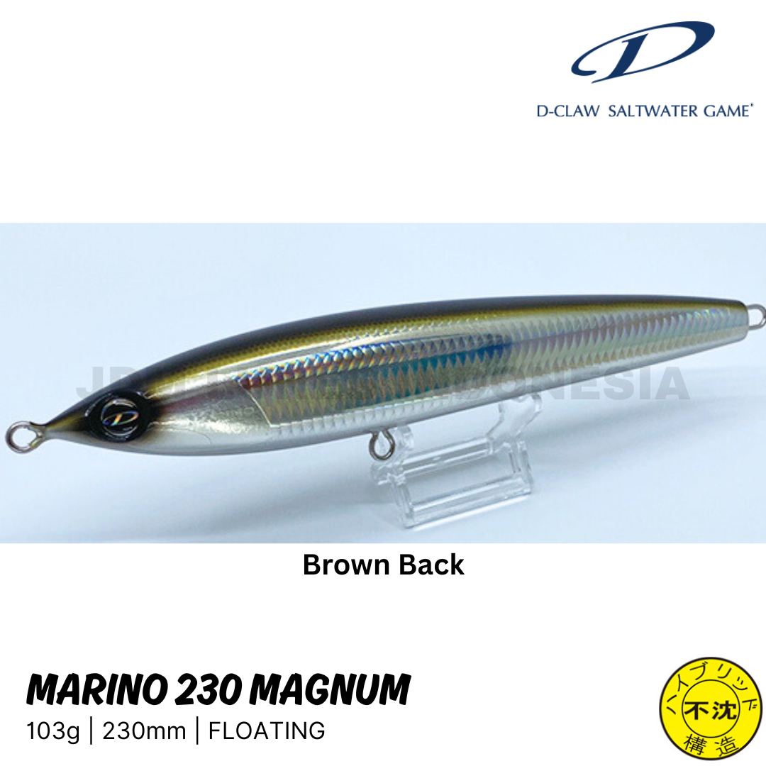 D-Claw MARINO 230 Magnum Floating Stickbait 103g 230mm