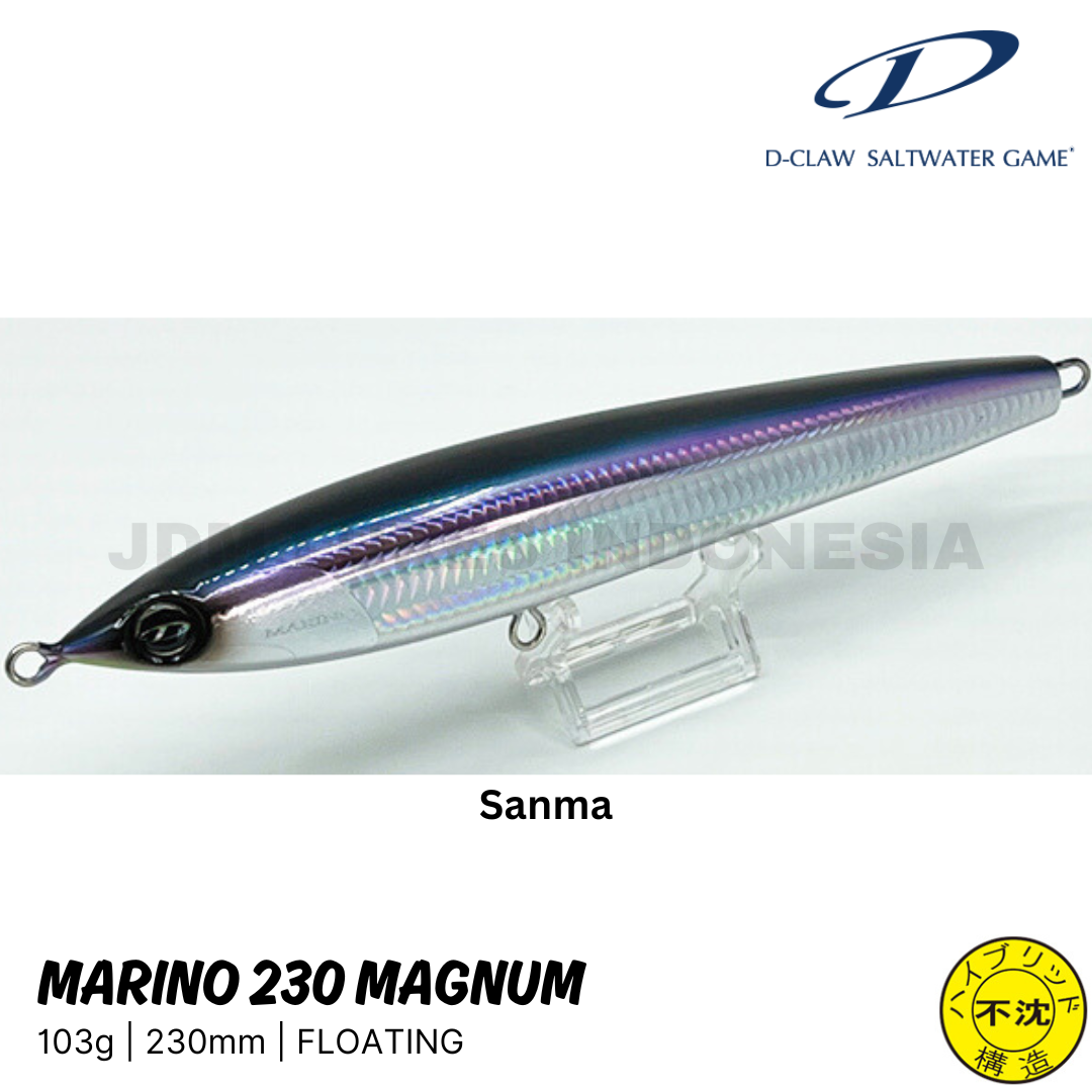 D-Claw MARINO 230 Magnum Floating Stickbait 103g 230mm