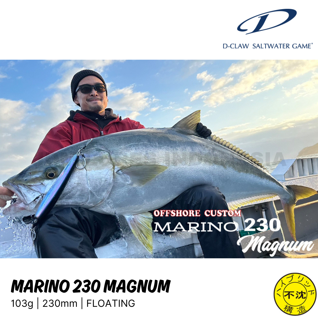 D-Claw MARINO 230 Magnum Floating Stickbait 103g 230mm