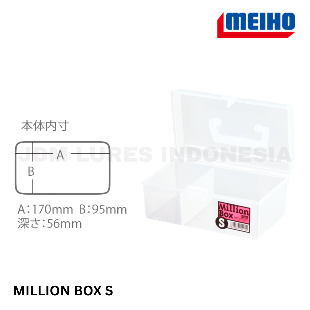 Meiho Million Box S Clear