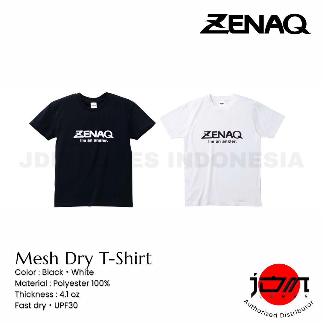 Kaos Kering Zenaq Mesh