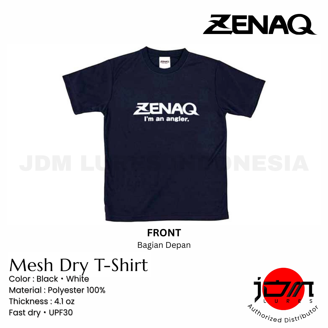 Kaos Kering Zenaq Mesh