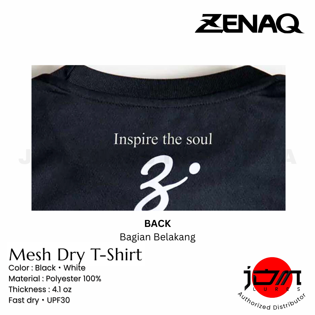 Kaos Kering Zenaq Mesh