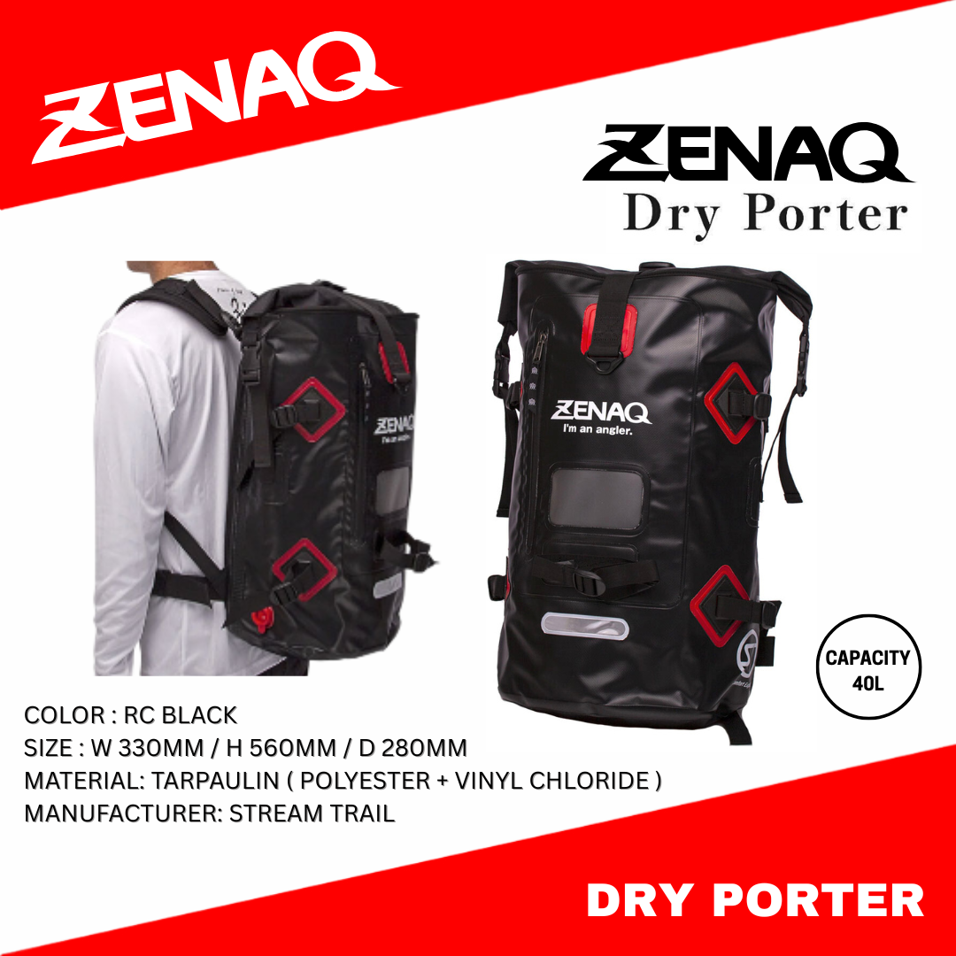 Zenaq Dry Porter RC HITAM