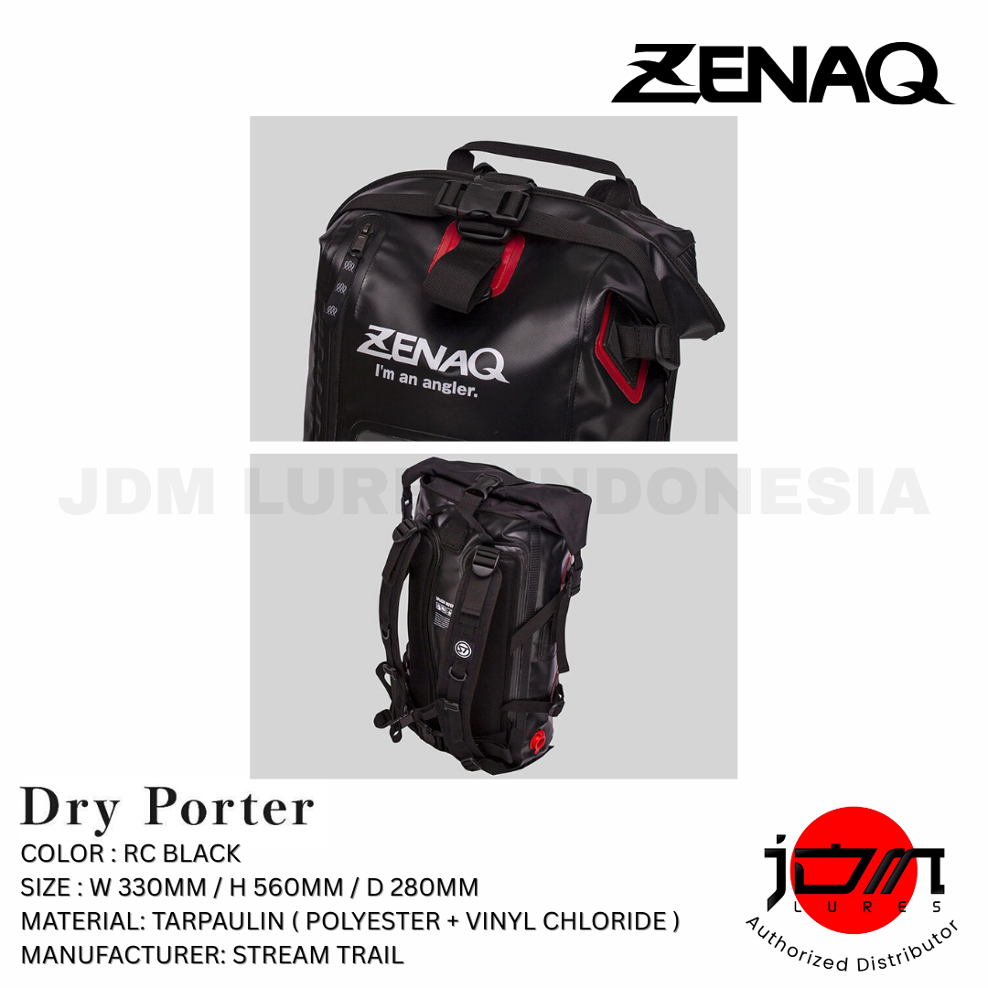 Zenaq Dry Porter RC HITAM
