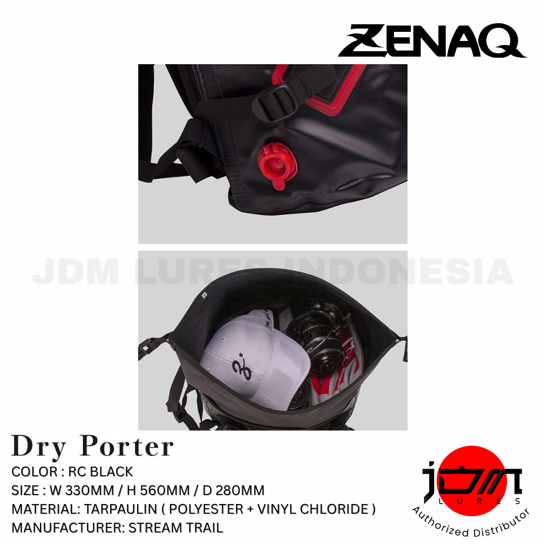 Zenaq Dry Porter RC HITAM