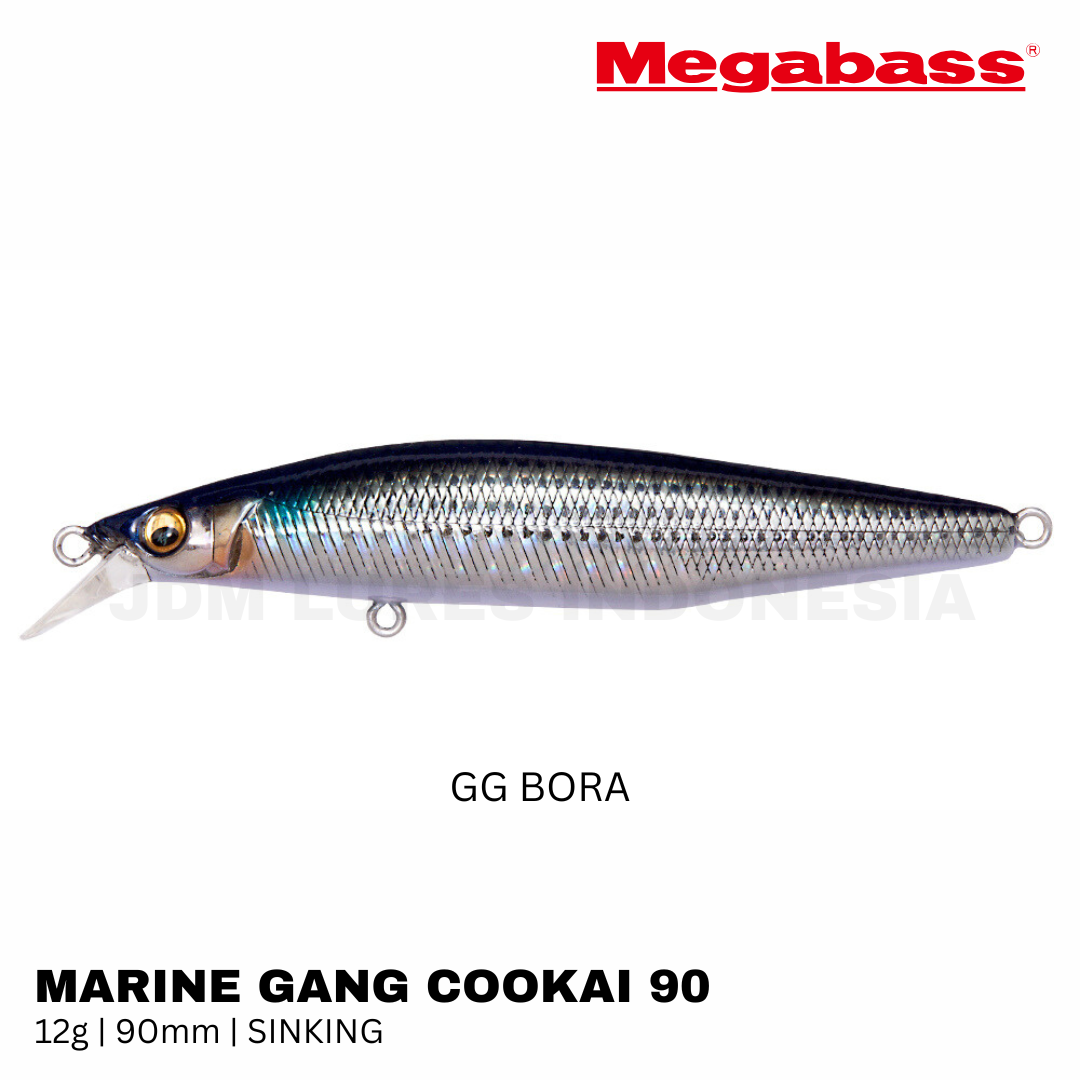 Megabass MARINE GANG Cookai 90 Sinking Lure 12g 90mm