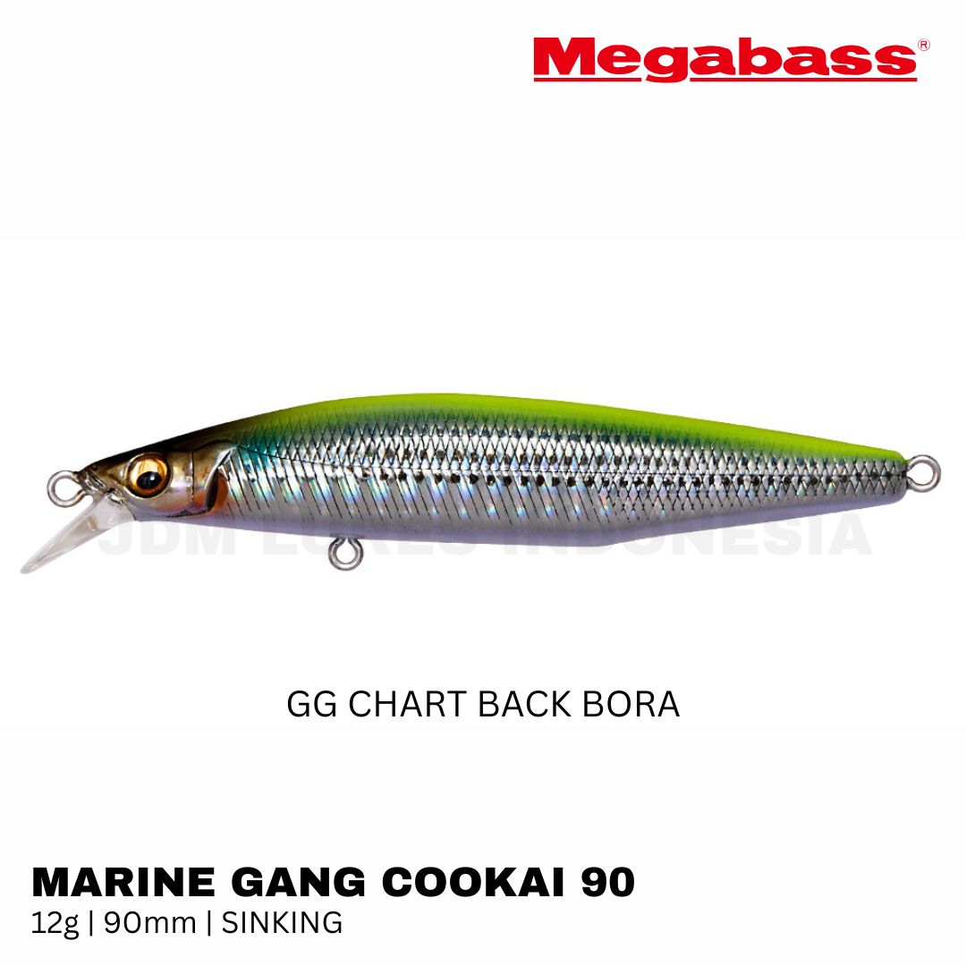 Megabass MARINE GANG Cookai 90 Sinking Lure 12g 90mm
