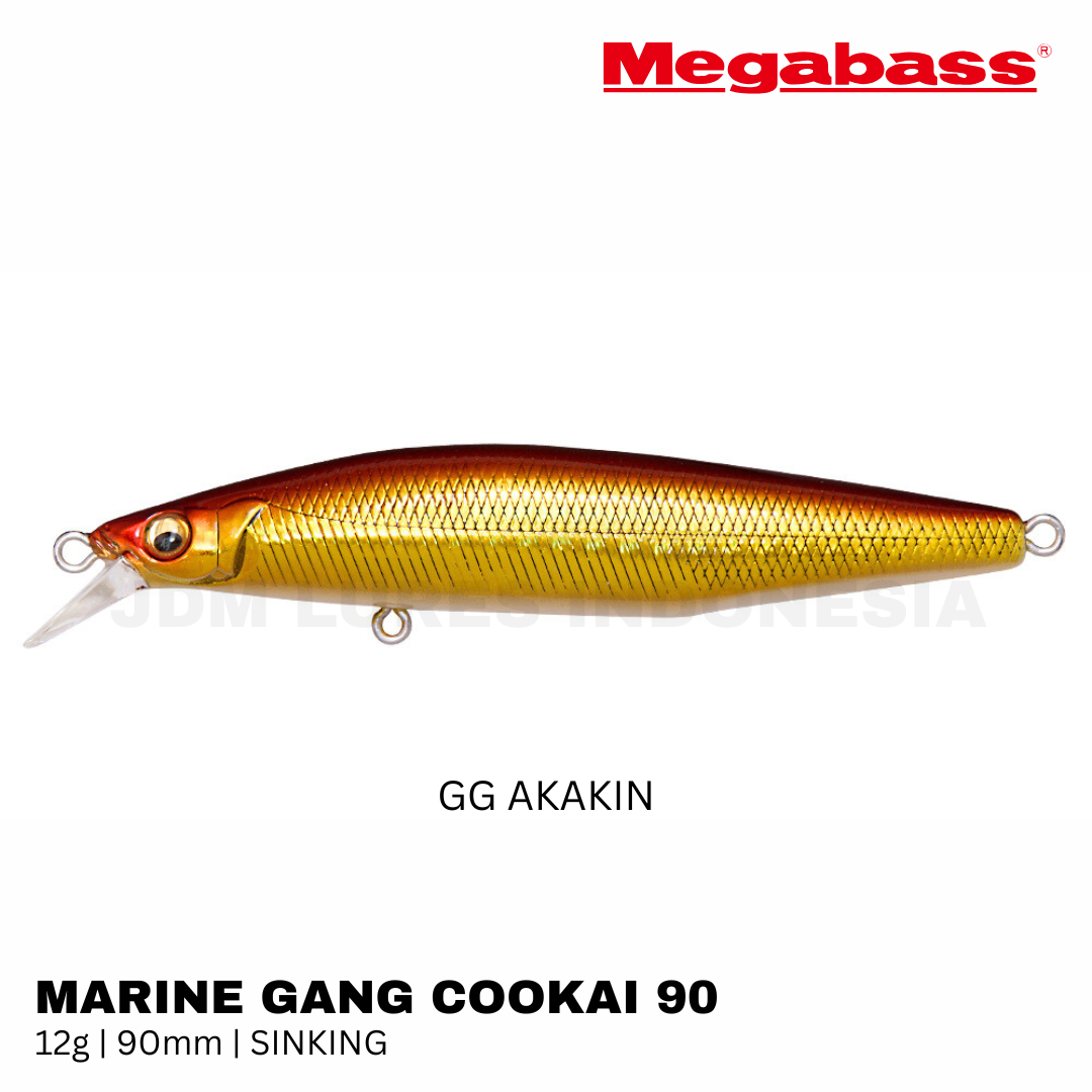 Megabass MARINE GANG Cookai 90 Sinking Lure 12g 90mm