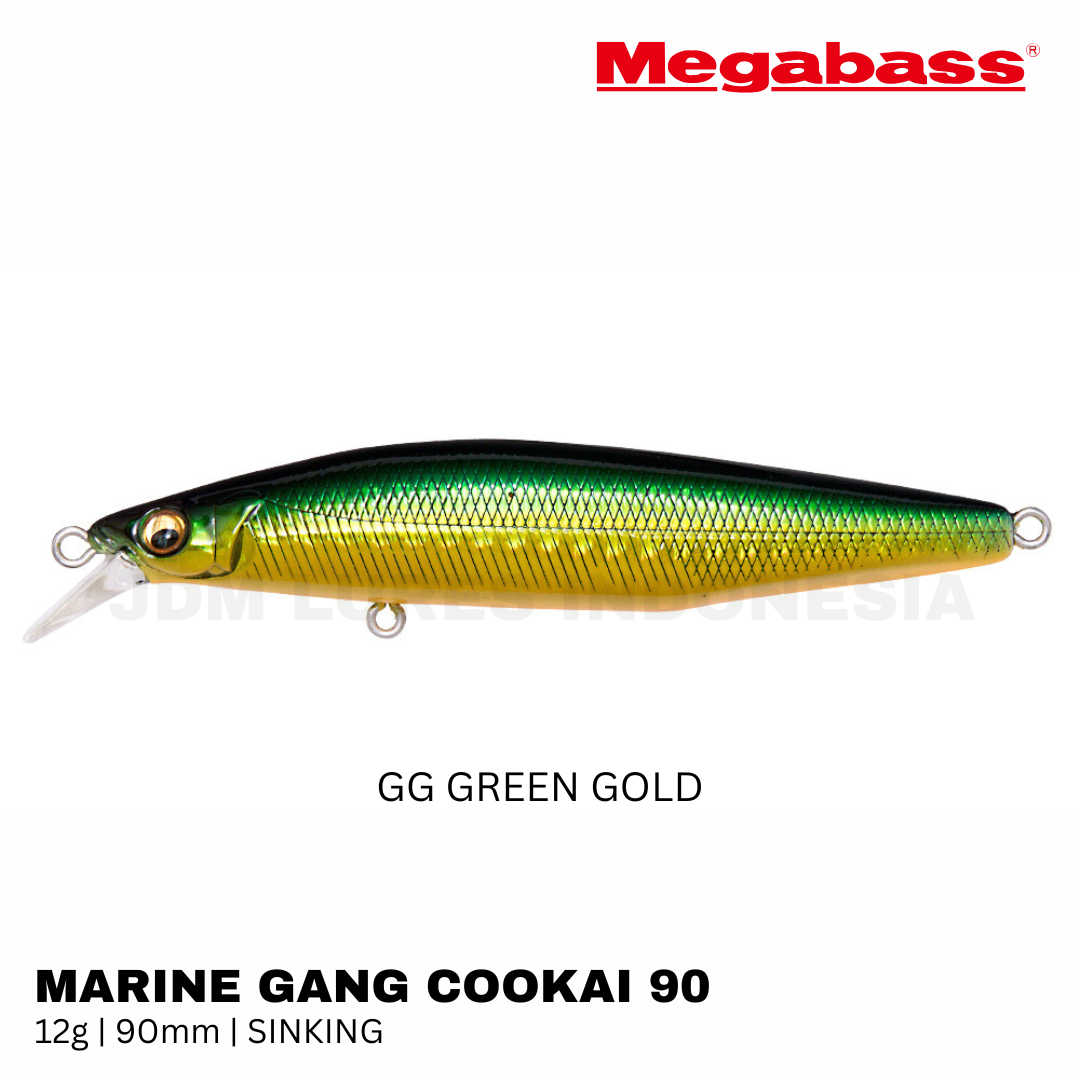 Megabass MARINE GANG Cookai 90 Sinking Lure 12g 90mm