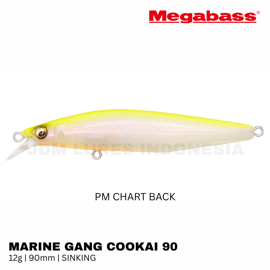 Megabass MARINE GANG Cookai 90 Sinking Lure 12g 90mm