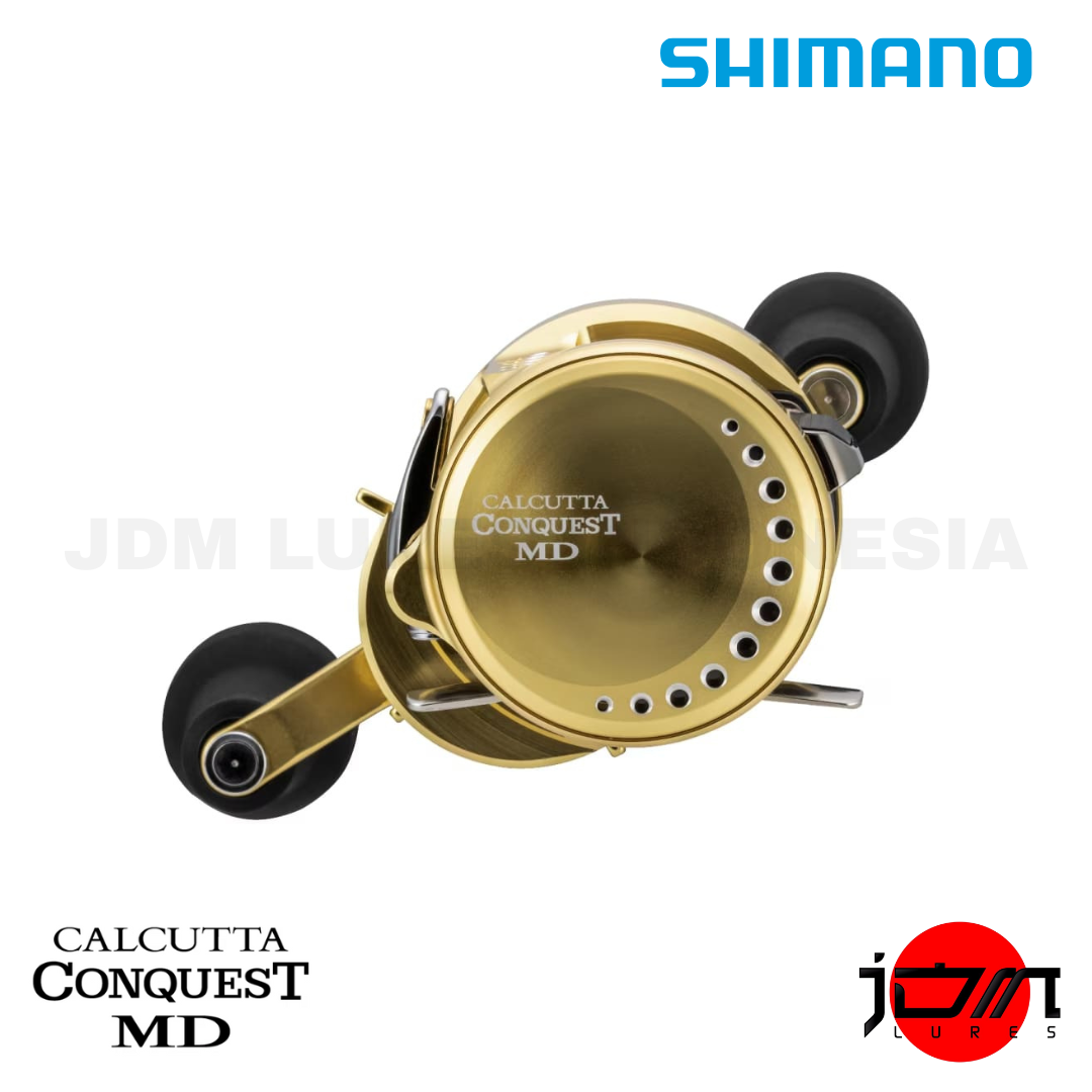 Reel Baitcasting Shimano 23 Calcutta Conquest MD 401XGLH - Pegangan Kiri