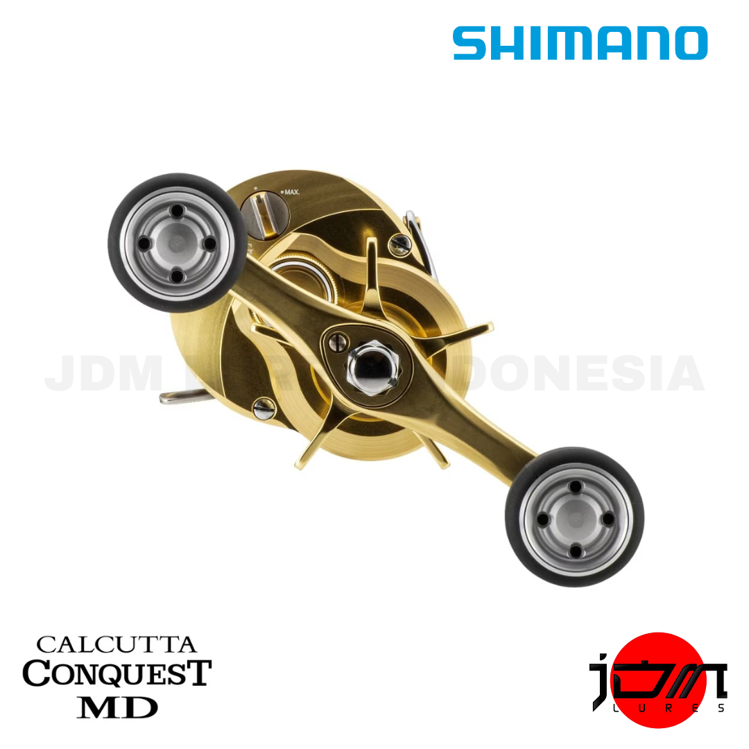 Reel Baitcasting Shimano 23 Calcutta Conquest MD 401XGLH - Pegangan Kiri