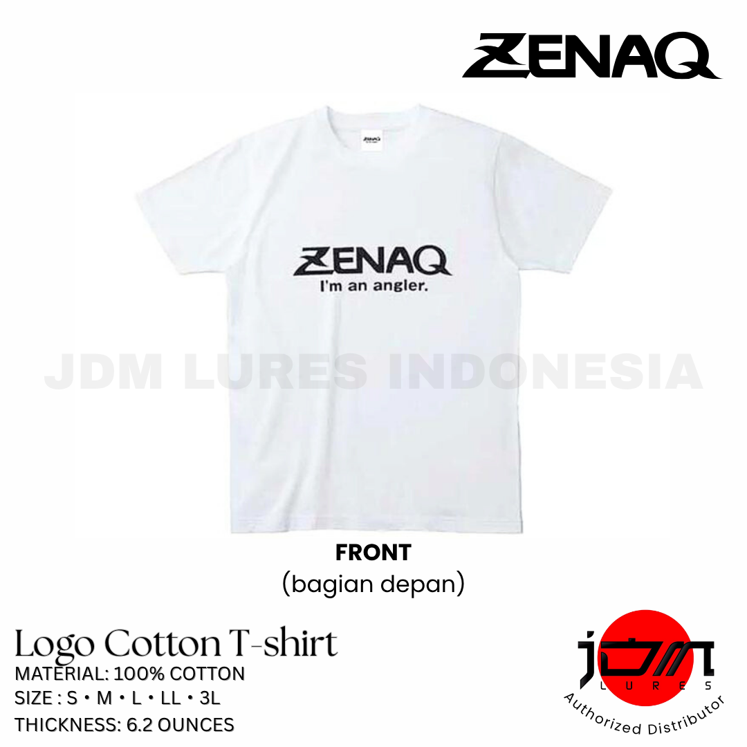 Kaos Katun Logo Zenaq