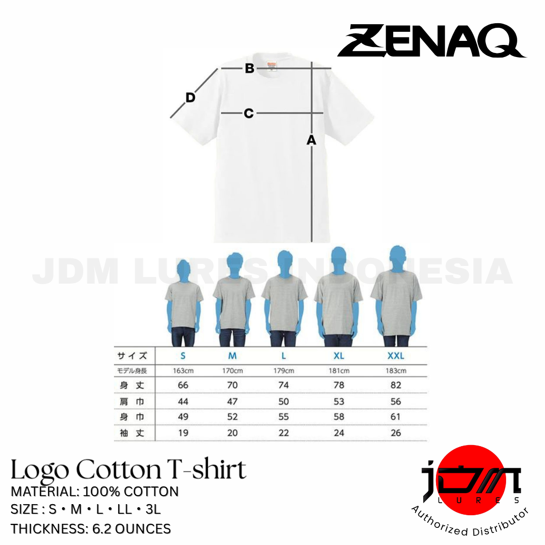 Kaos Katun Logo Zenaq