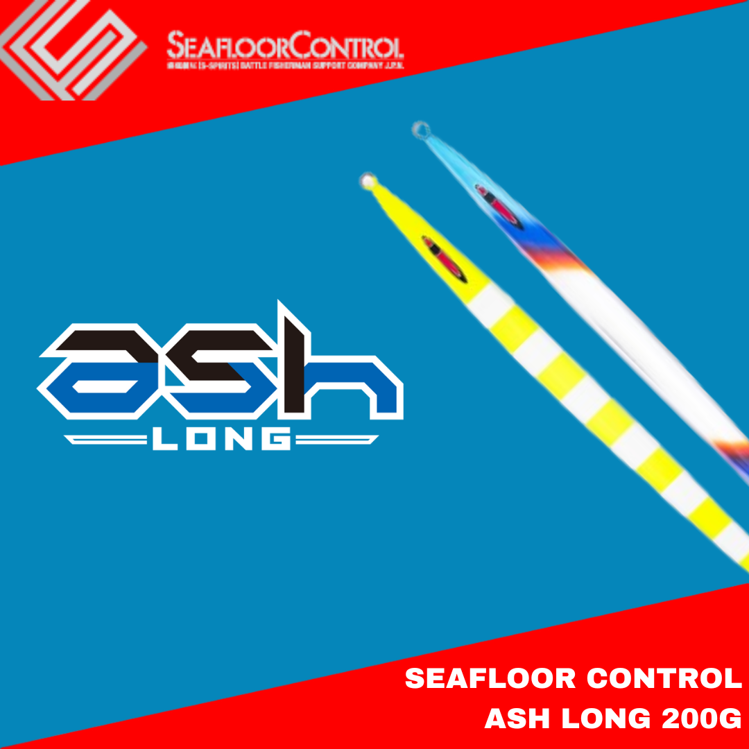 Jig Logam Pengendali Dasar Laut Ash Long 200 Gram