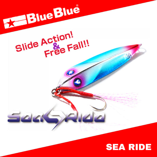 Jig Logam Biru Searide 40 gram