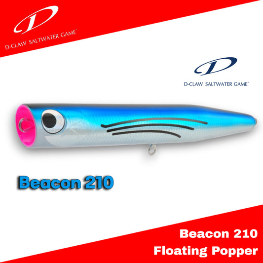 D-Claw Beacon 210 Popper Apung 85g 210mm