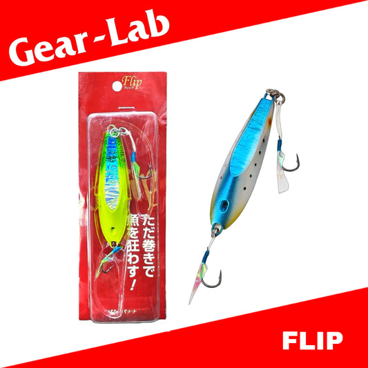 Umpan Pancing Gear Lab Flip Metal Jig