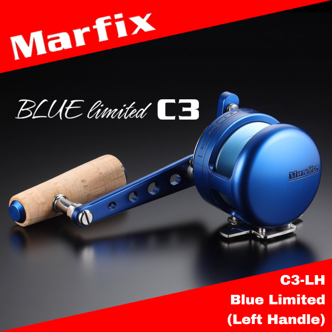 Marfix Baitcast Reel Blue Limited C3-LH