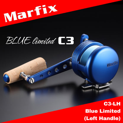 Marfix Baitcast Reel Blue Limited C3-LH