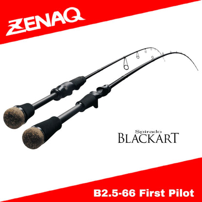 Zenaq Baitcasting Rod Spirado Blackart B2.5-66 First Pilot