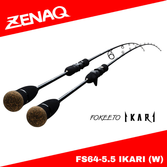 Zenaq Spinning Rod Fokeeto FS64-5.5 (W) Ikari