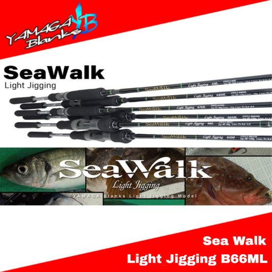 Yamaga Blanks Baitcasting Rod Sea Walk Light Jigging B66ML