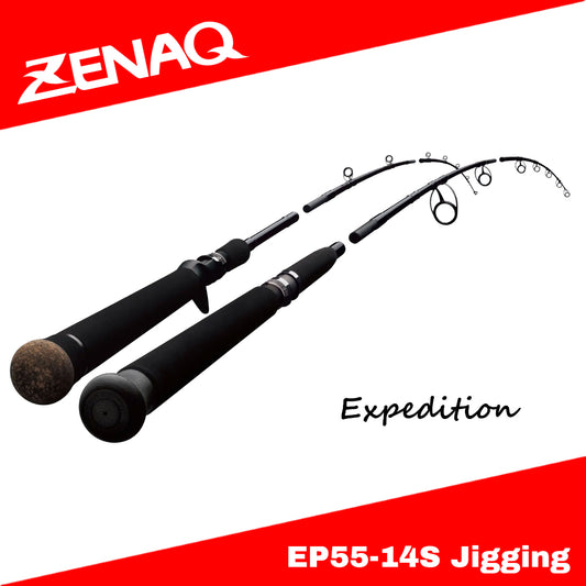 Zenaq Baitcasting Rod Expedition EP55-14 Jigging (BC)