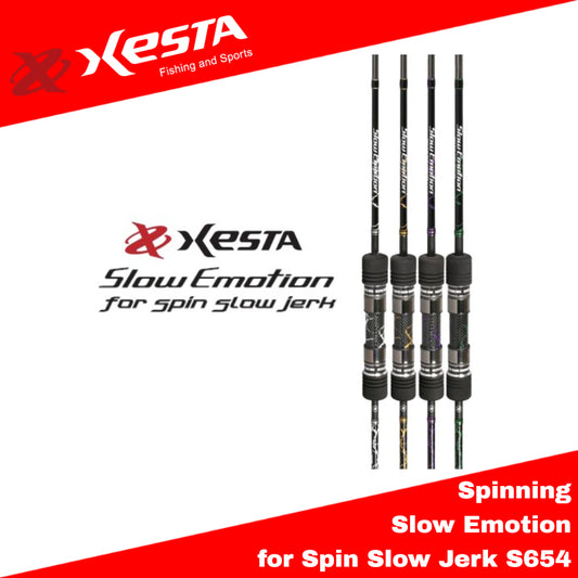 Xesta Spinning Rod Slow Emotion For Spin Jerk S654 (7382)