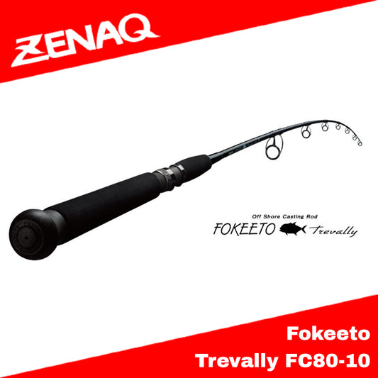 Zenaq Spinning Rod Fokeeto Trevally FC80-10