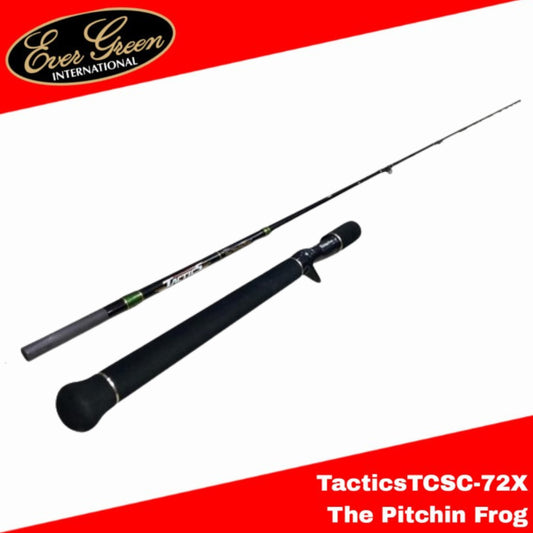 Evergreen Baitcasting Rod Tactics TCSC-72X The Pitchin Frog