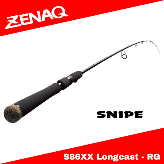 Zenaq Spinning Rod Snipe S86XX Longcast - RG