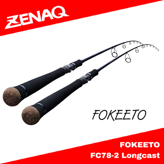 Zenaq Spinning Rod Fokeeto FC78-2 Longcast