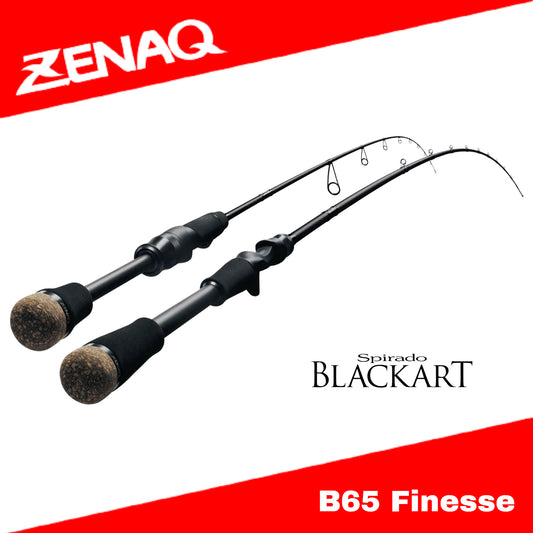 Zenaq Baitcasting Rod Spirado Blackart B65 Finesse