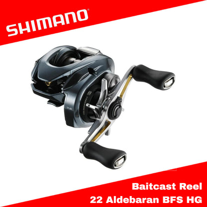 Reel Baitcasting Shimano 22 Aldebaran BFS HG Kiri