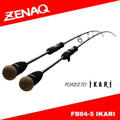Joran Umpan Casting Zenaq Fokeeto FB64-5 Ikari