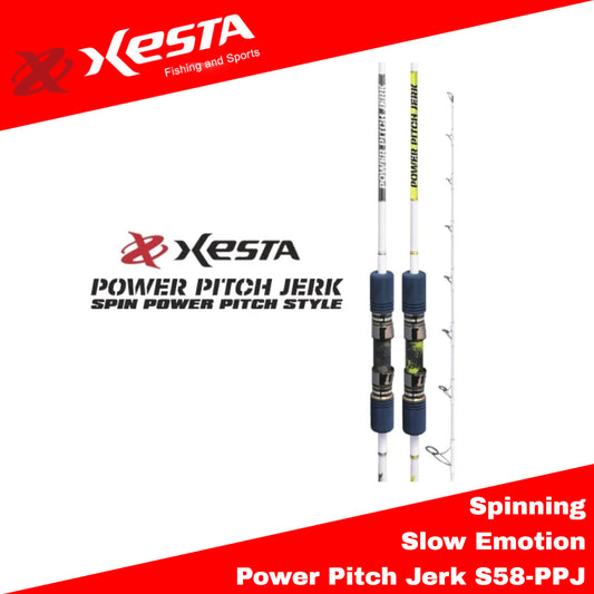 Xesta Rod Spinning Slow Emotion Power Pitch Jerk S58-PPJ