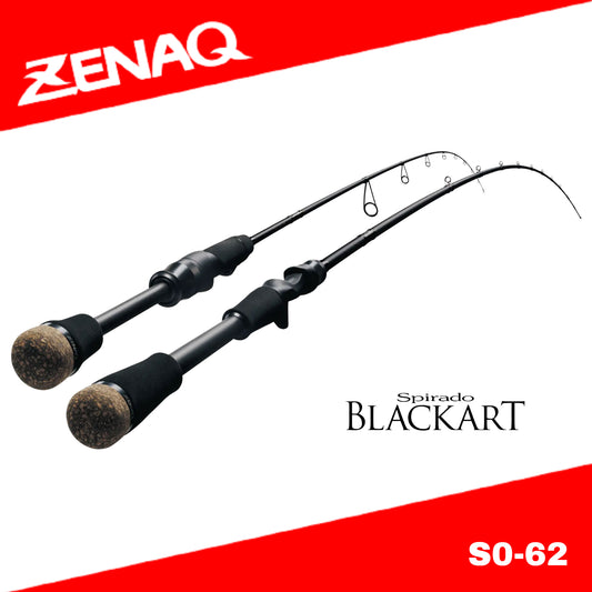 Zenaq Spinning Rod Spirado Blackart S0-62