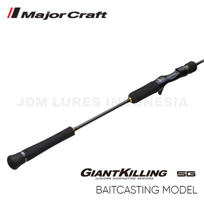 Joran pancing MajorCraft Baitcasting Giant Killing 5G Light Jigging GK5LJ-B64ML