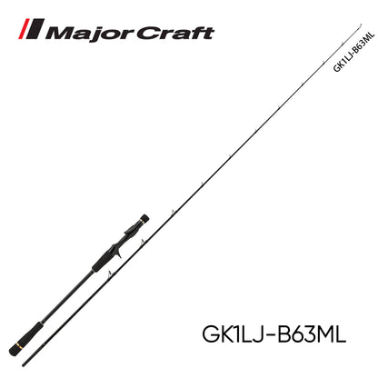 Joran Baitcasting MajorCraft Giant Killing 1G Light Jigging GK1LJ-B63ML