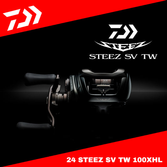 Gulungan Baitcasting Daiwa 24 STEEZ SV TW 100XHL