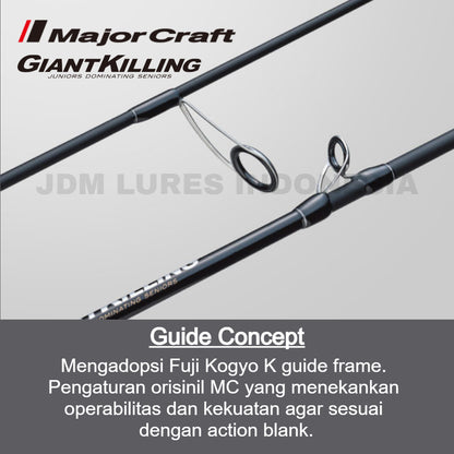 MajorCraft Spinning Rod Giant Killing 1G Light Jigging GK1LJ-S64UL