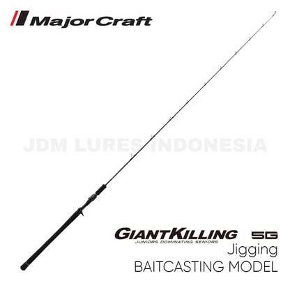 Joran pancing MajorCraft Baitcasting Giant Killing 5G Jigging GK5-B60M